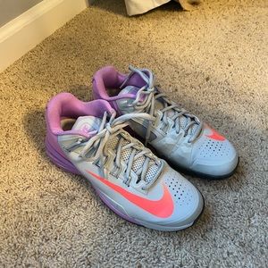 Nike Dragon Sneakers Gray and Purple